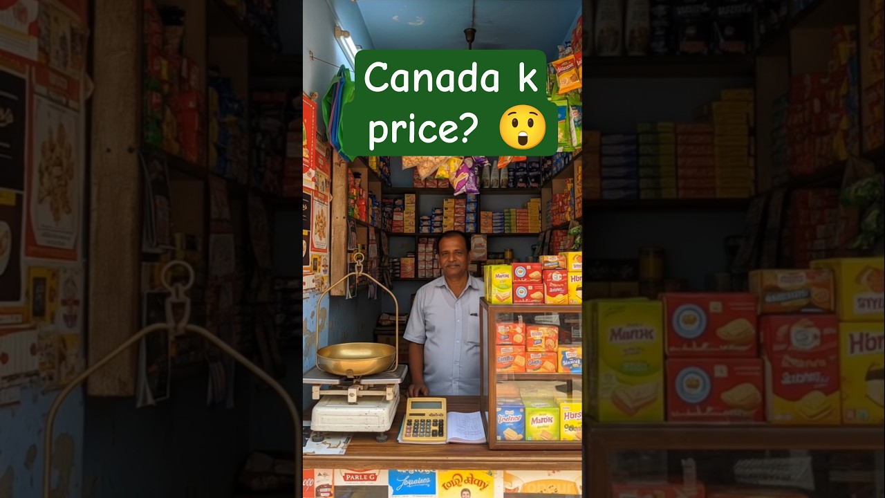 India vs Canada Grocery Prices 🥛💰 | The Real Business Logic Behind Inflation 