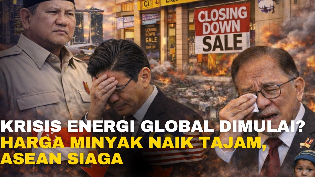 GEGER! Harga Minyak Meledak — Malaysia & Singapura Mulai Khawatir Krisis Energi