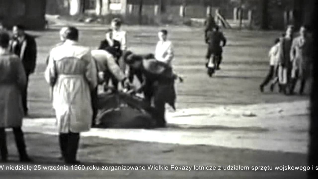 Rybnickie archiwum filmowe - Pokazy lotnicze, 1960r.