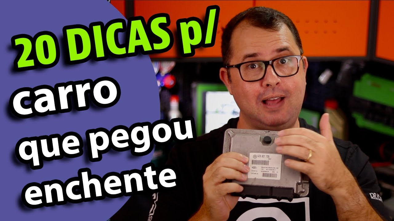 SEU CARRO PEGOU ENCHENTE? Seguro e dicas técnicas para amenizar o prejú!