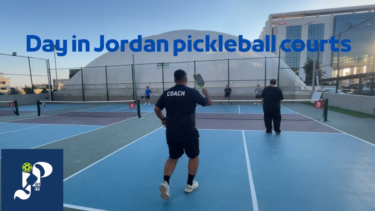 Day in Jordan pickleball courts 🎾🏓
