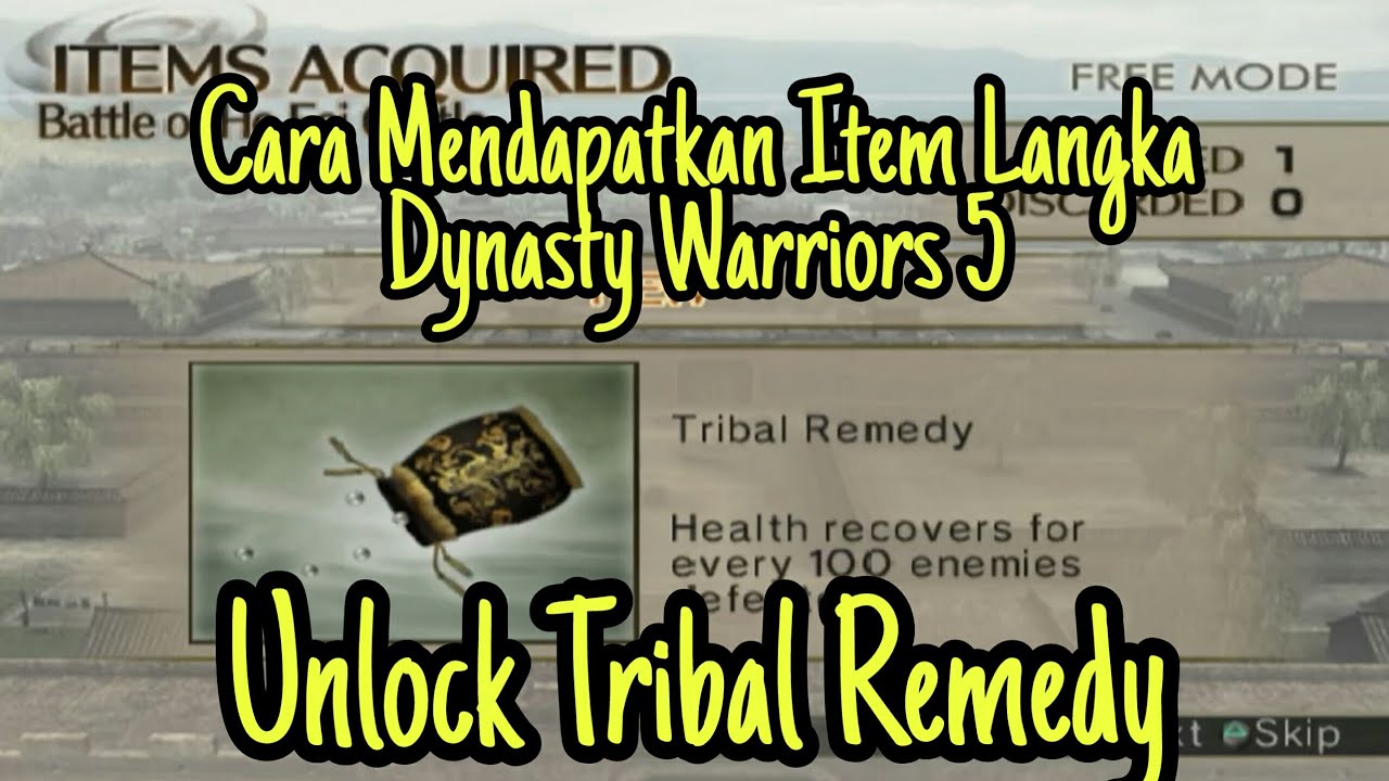 Cara Mendapatkan Item Langka atau Item Rare di Dynasty Warriors 5 #4