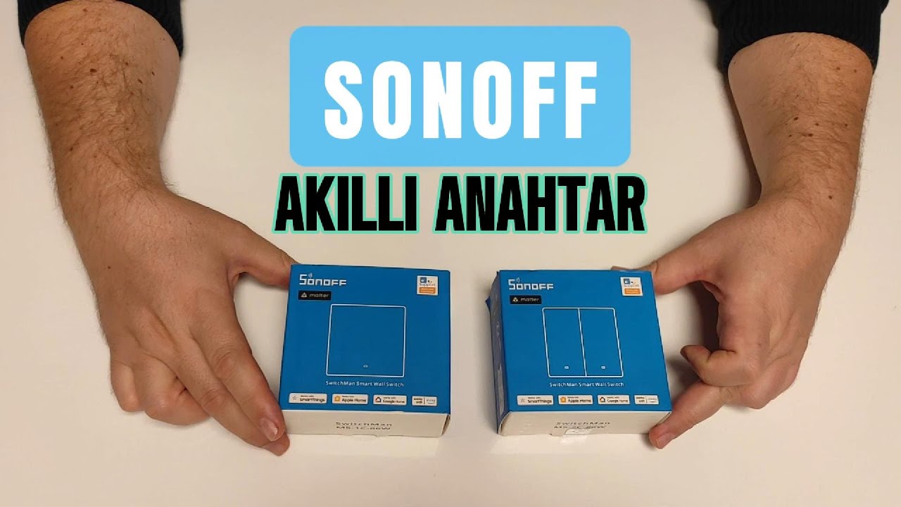 Sonoff Akıllı Anahtar Kutu A&ccedil;ılışı (SONOFF M5-1C-86W - M5-2C-86W)