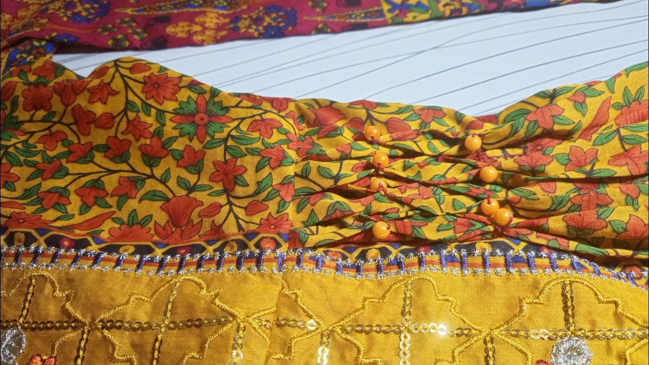 Pink&Blue  colour Frock Design for bakra eid #eiddressdesign #pinkandbluedress #frock