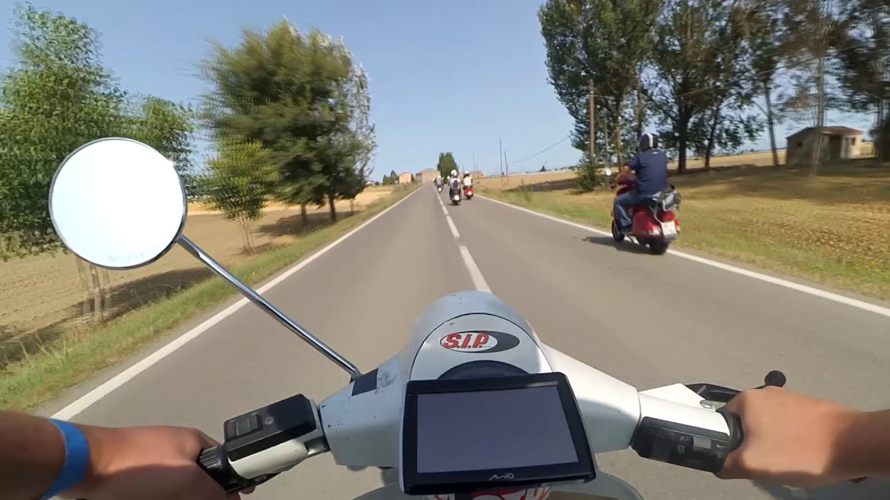 Raduno Vespa a San Martino Spino 20/08/2017