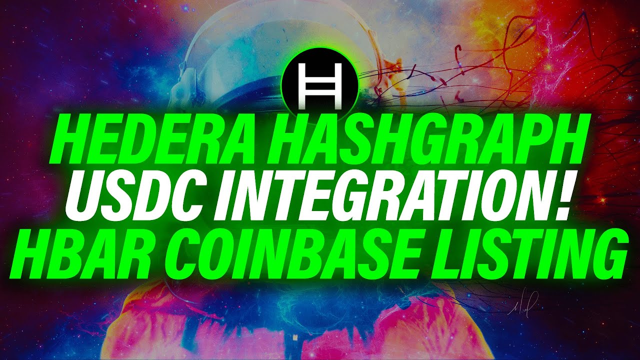 USDC Coming To Hedera Hashgraph! HBAR Coinbase Listing? Crypto News Today
