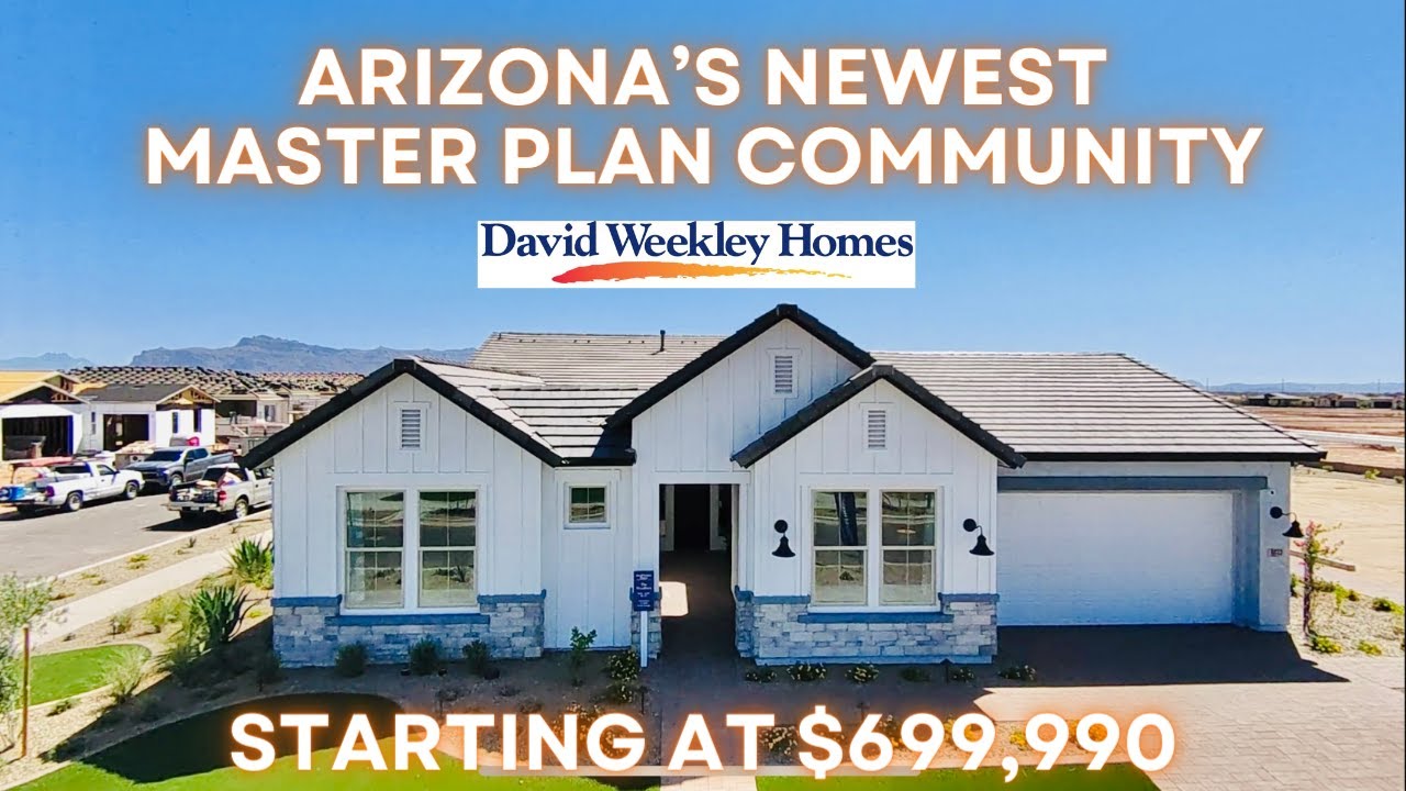 Новейший генеральный план развития жилого комплекса Аризоны [Blossom Rock | David Weekley Homes |...