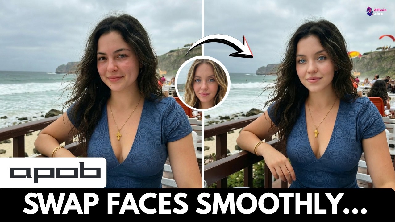 How to Face Swap Your AI Influencer Into Any Video With APOB AI (Full Tutorial)