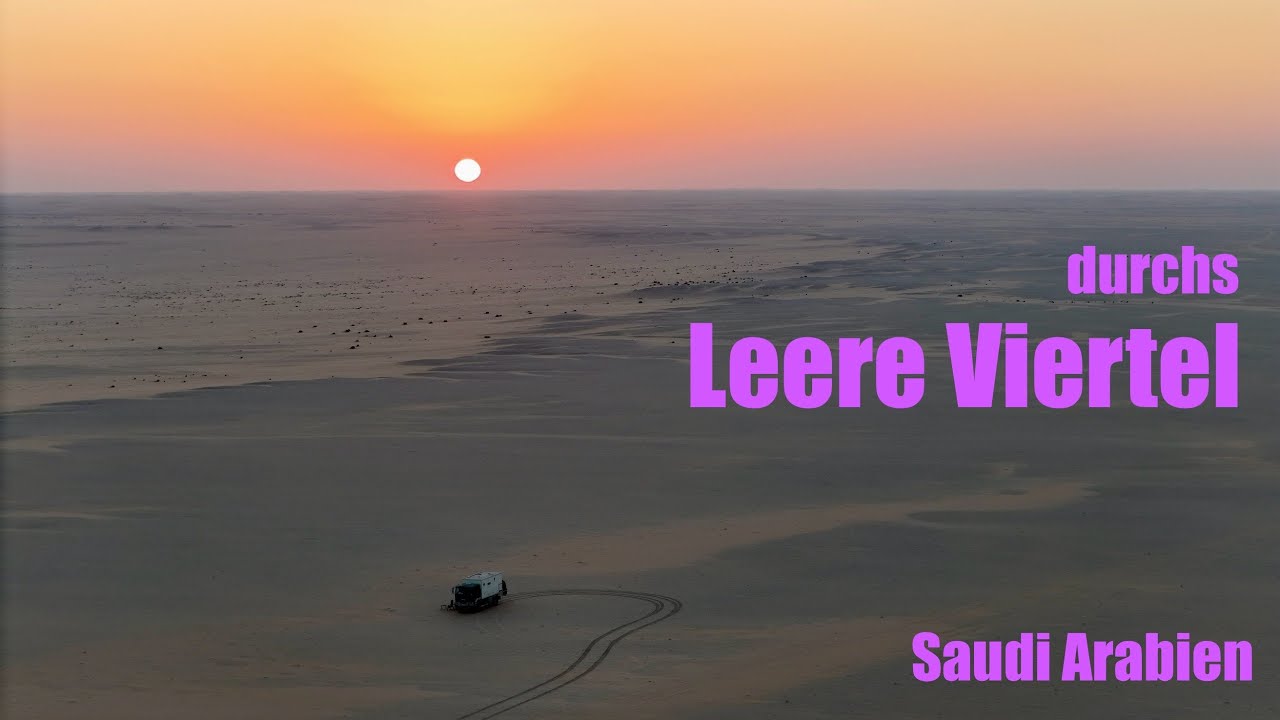 GANZ ALLEIN? - 600 km durch die größte Sandwüste der Erde RUB AL-KHALI | SAUDI ARABIEN im Iveco 4x4