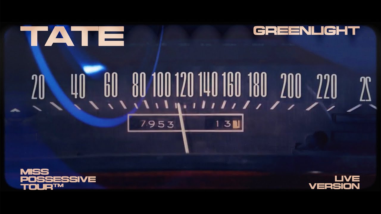 Tate McRae - interlude & greenlight (live version) Miss Possessive Tour