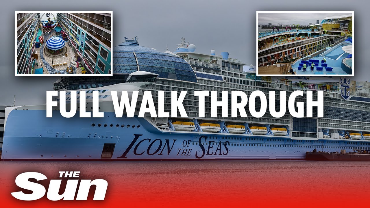 Icon of the Seas | Full end-to-end walk through of world's biggest cruise ship