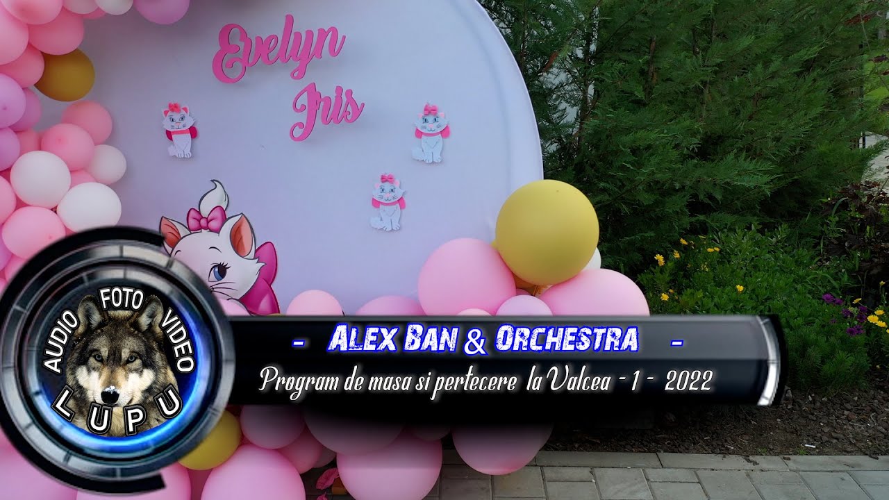 Orchestra Alex Ban - Program de masa si pertecere  la Valcea  - 1 - 2022