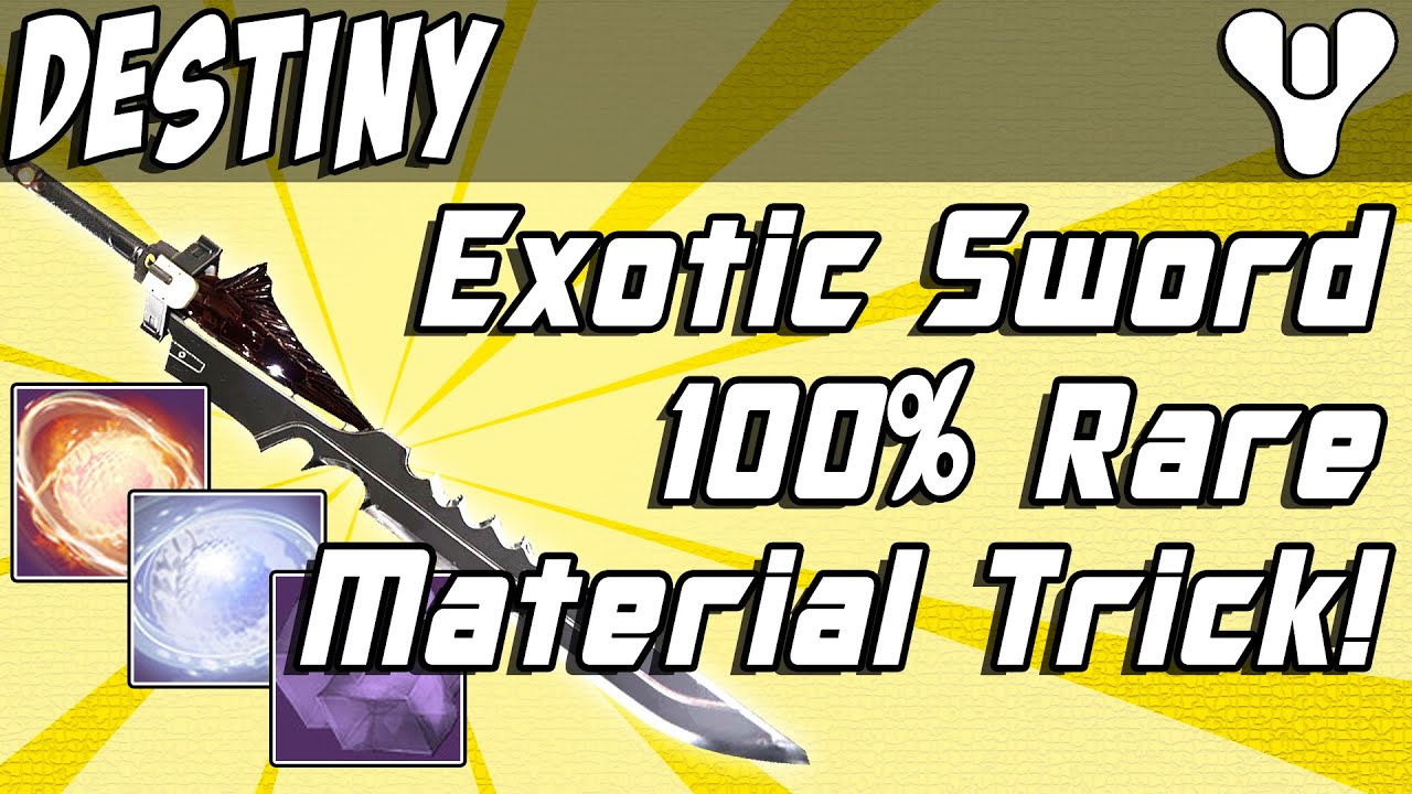 TAKEN KING Exotic Sword 