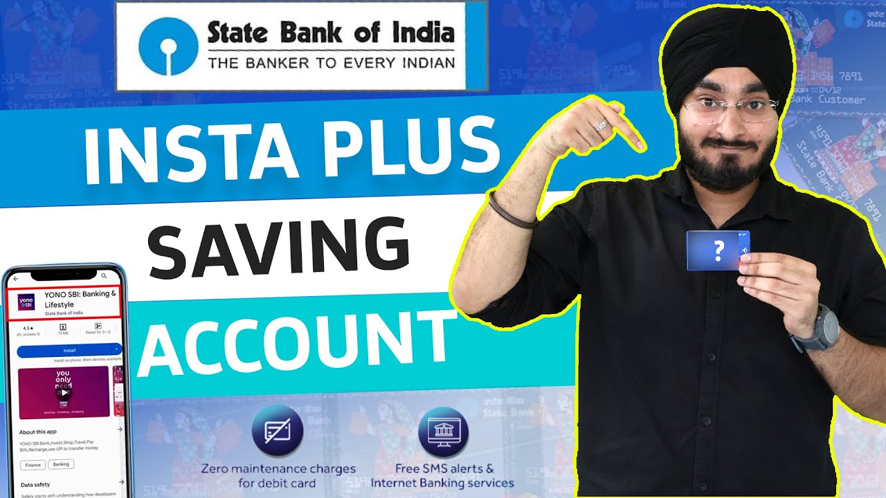 SBI Insta Plus Savings Account | SBI Zero Balance Account Opening Online | Best Savings Account 2025