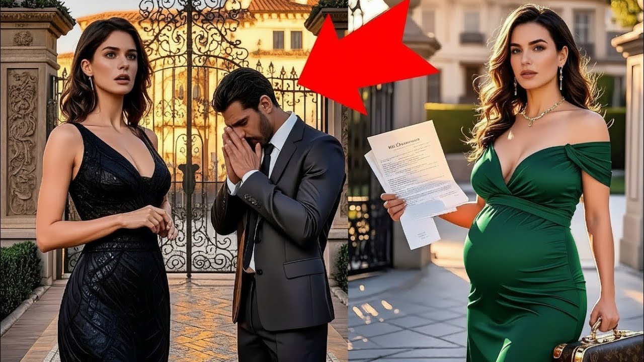 Esposa embarazada se va en silencio, la amante se asusta al verlo perder el control