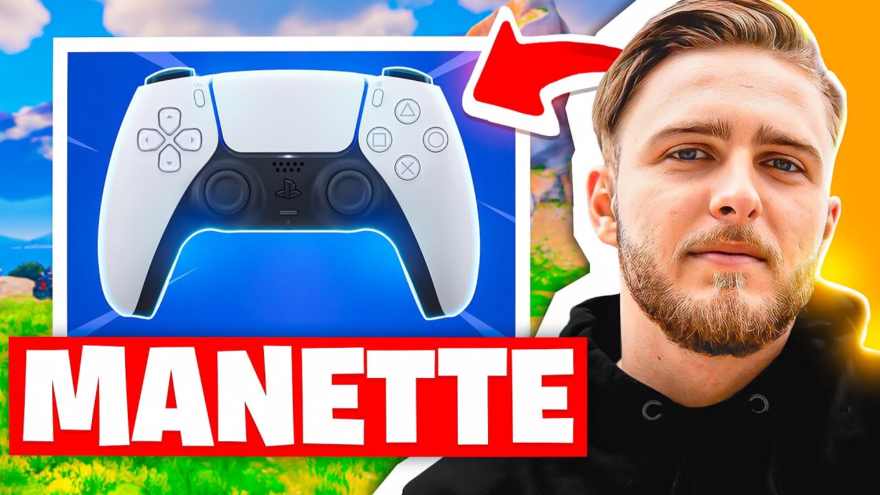 Je rejoue à la MANETTE sur Fortnite (oh le niveau)