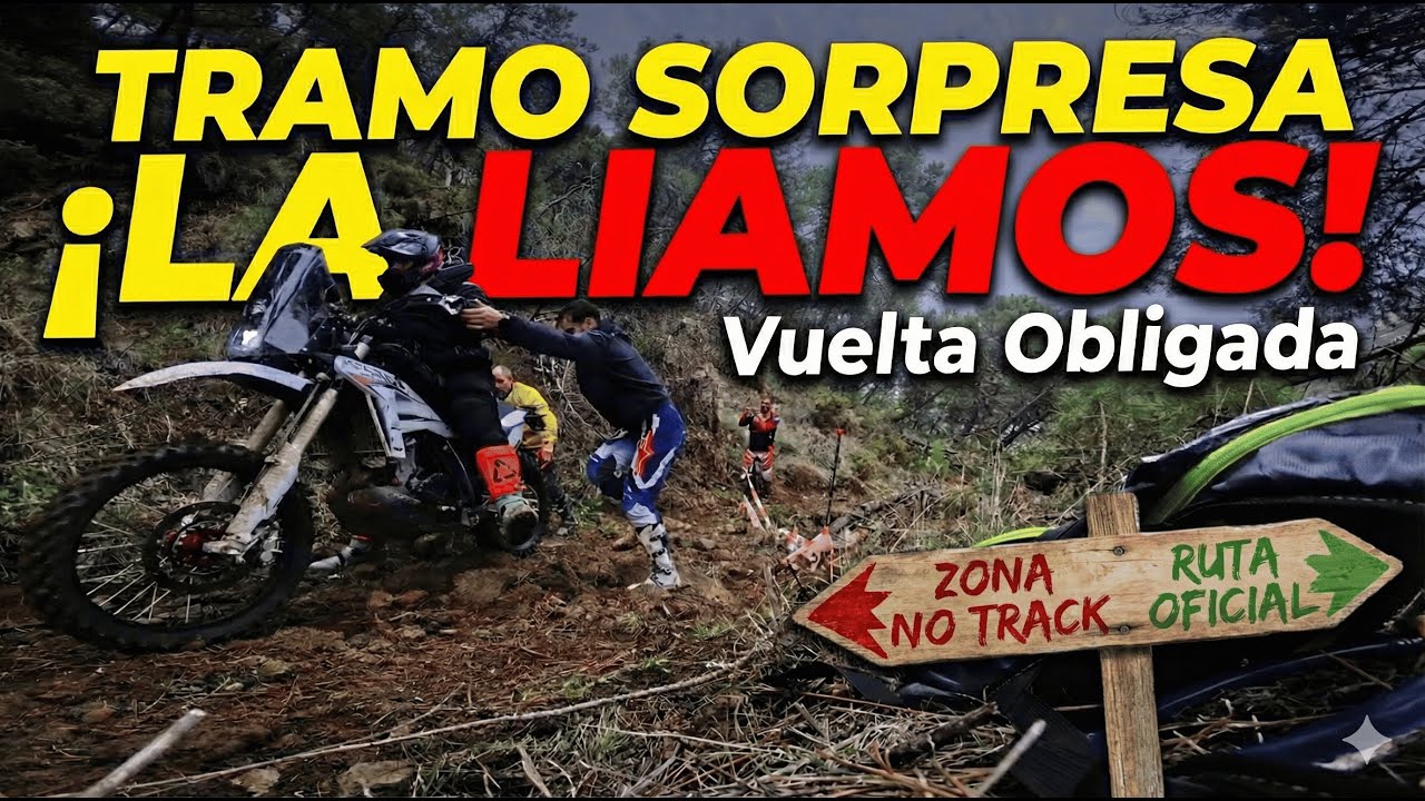 Esta RUTA iba DEMASIADO BIEN para ser VERDAD… | YAMAHA WR250F