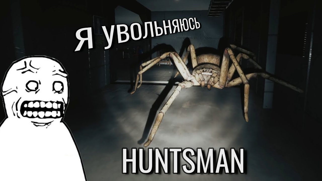 МОЯ АРАХНОФОБИЯ НА ПРЕДЕЛЕ | HUNTSMAN