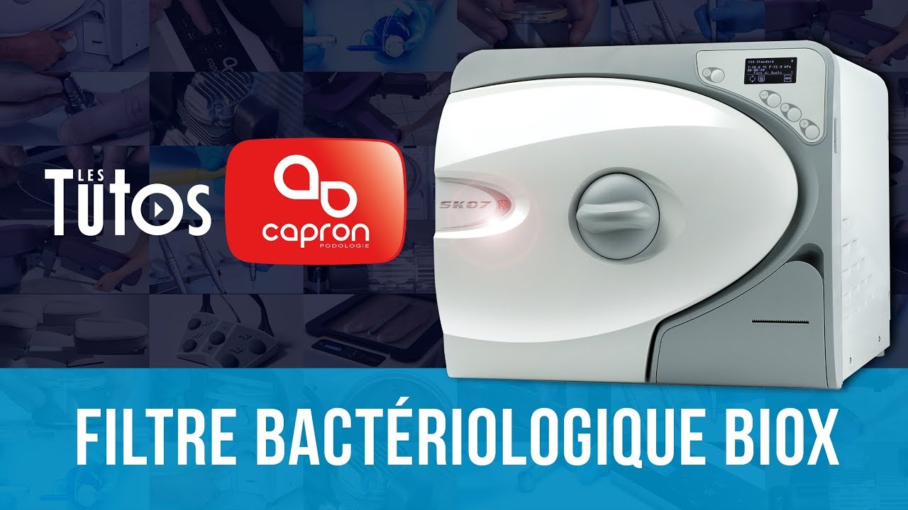 LES TUTOS CAPRON #1 : Filtre BIOX autoclave