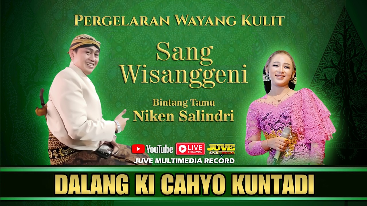 🔴 WAYANG KULIT KI CAHYO KUNTADI Feat NIKEN SALINDRI - SANG WISANGGENI (REC)