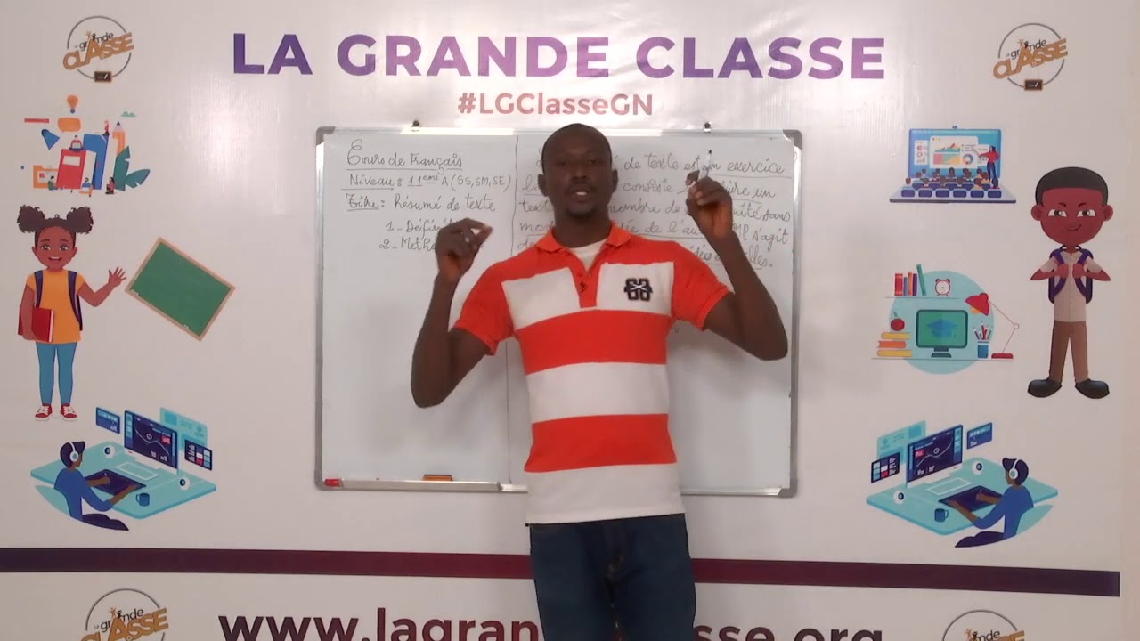LGC_EP86: Français « Résumé de texte » - 11ème SS - SM - SE avec le professeur Amadou Baldé