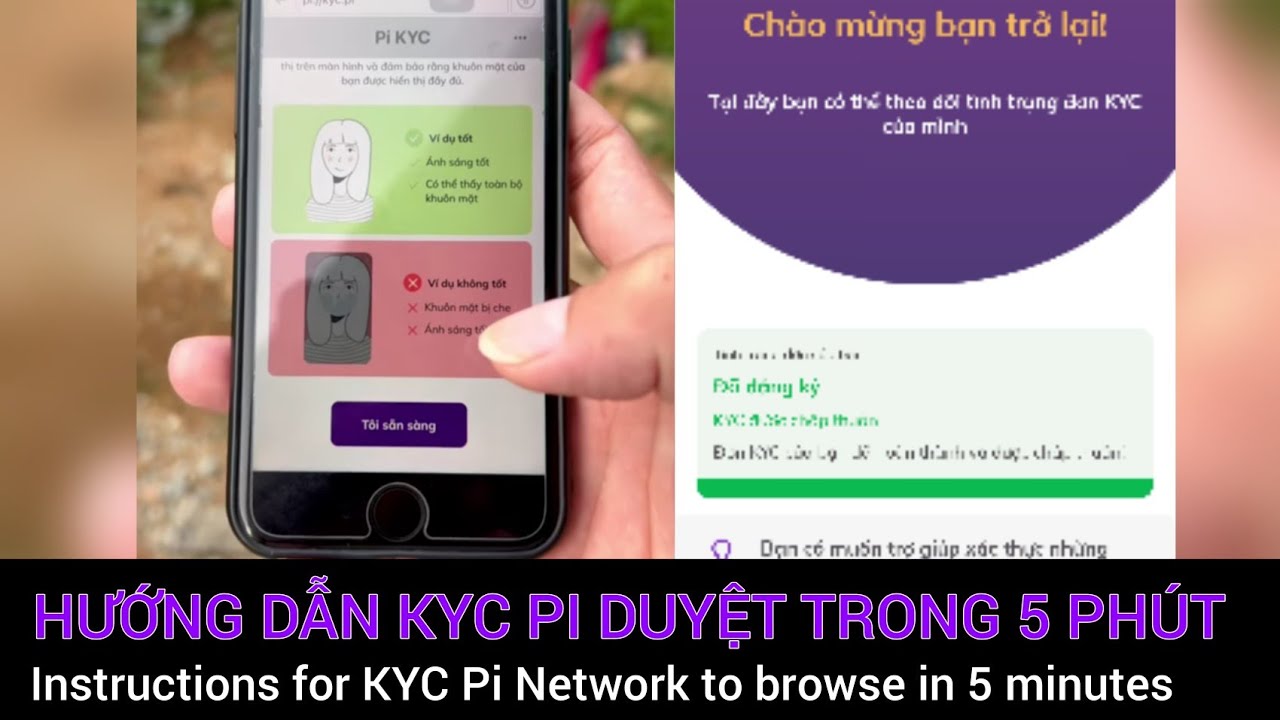 Pi network - Hướng dẫn KYC Pi chi tiết mới nhất duyệt trong 5 ph&uacute;t | PI NETWORK VN