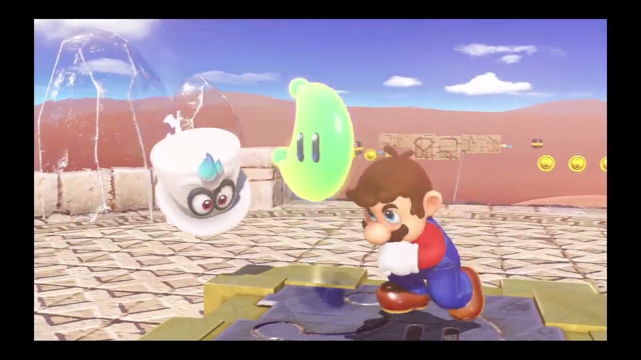 Let's Play Super Mario Odyssey Part 2: Moais of Hidden Detection.