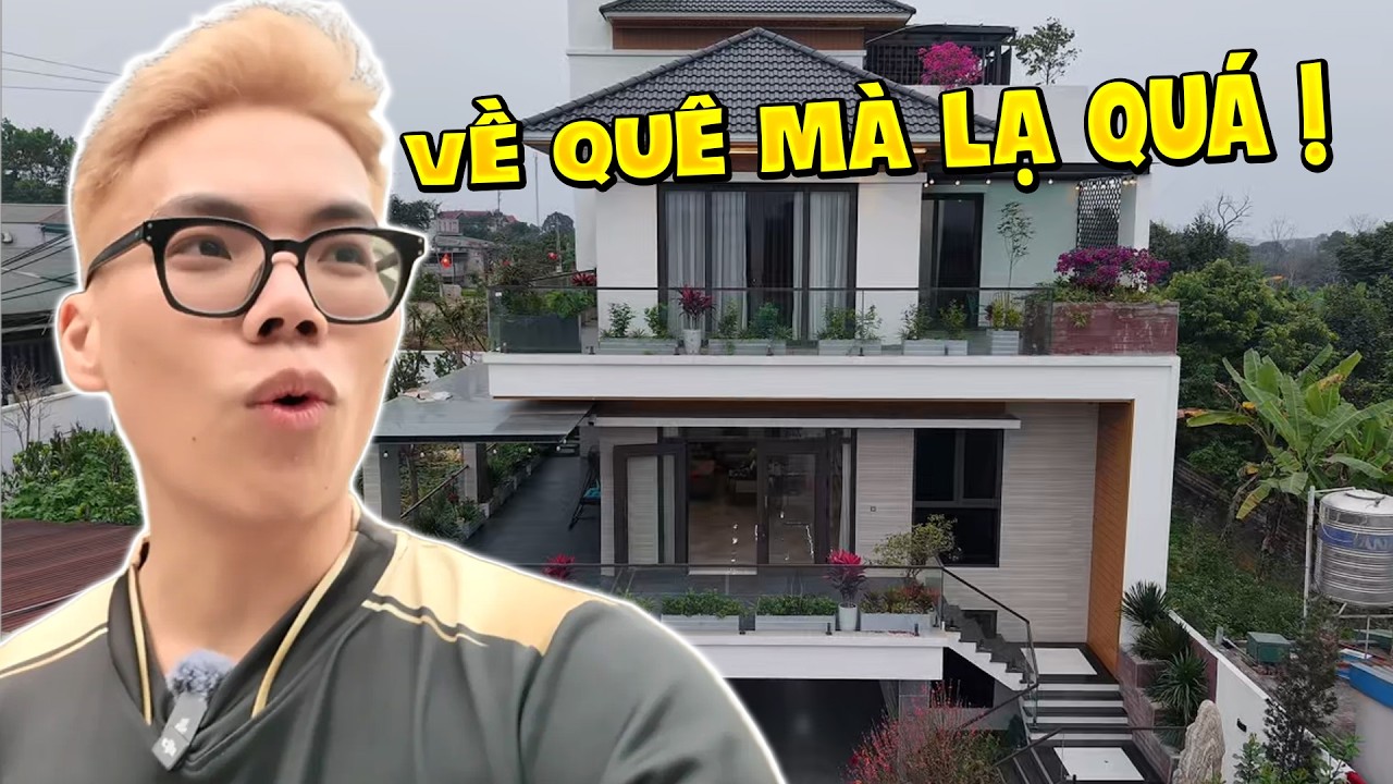 Về Quê Ăn Tết , Tham Quan Nhà Ở Quê Của Trần Bình