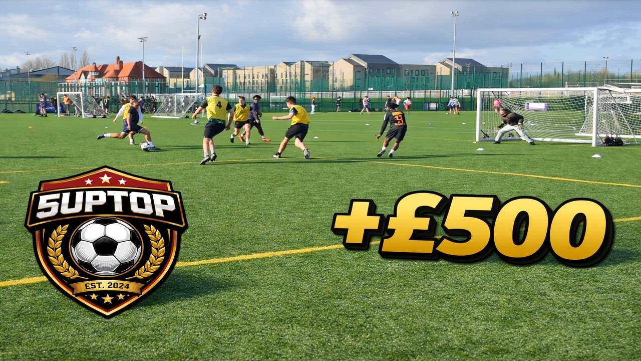 WE COMPETED FOR £500 IN A FOOTBALL TOURNAMENT...AND THIS HAPPENED!