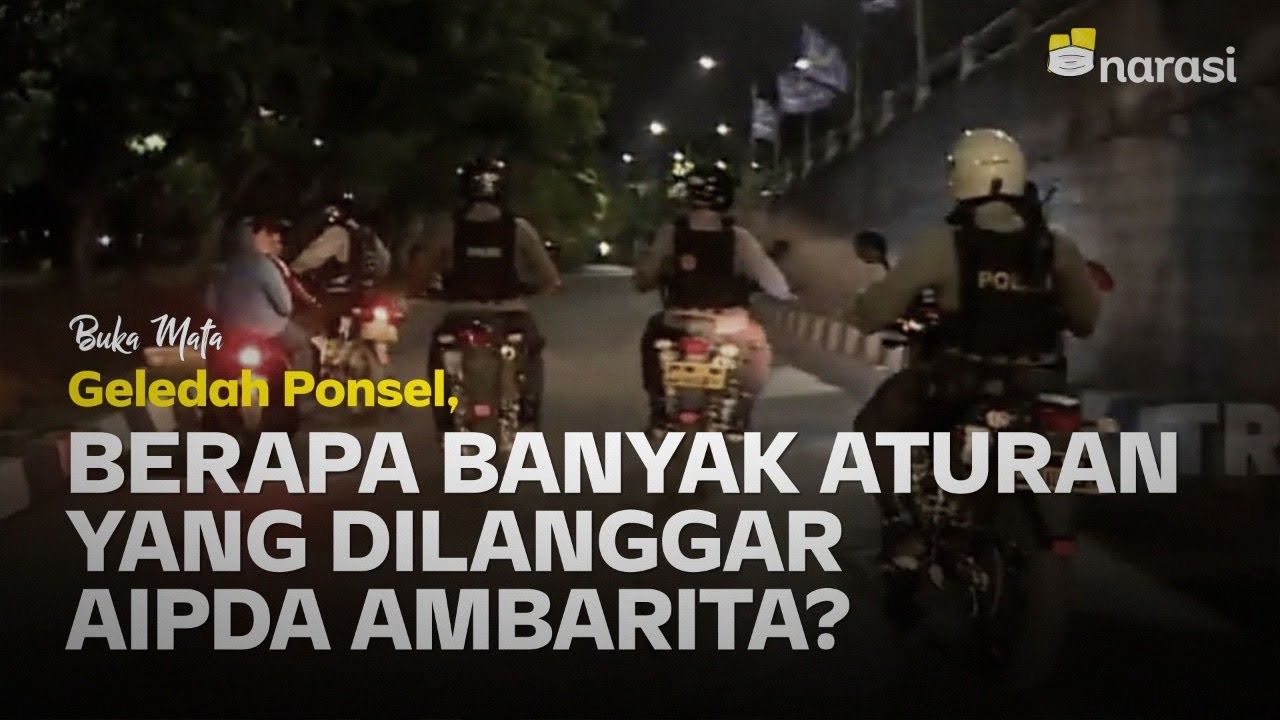 Geledah Ponsel, Berapa Banyak Aturan yang Dilanggar Aipda Ambarita? | Buka Mata