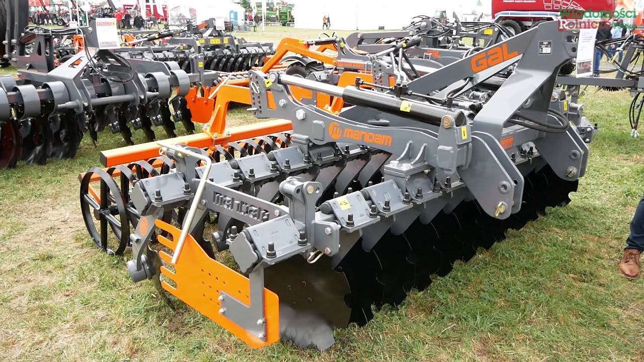Mandam z nową 3-metrową kompaktową broną talerzową na Agro Show. Ile kosztuje?