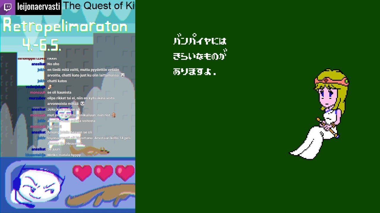 Retropeli -maraton 4.5. - 6.5.2018 | The Quest of Ki | LeijonaErvasti