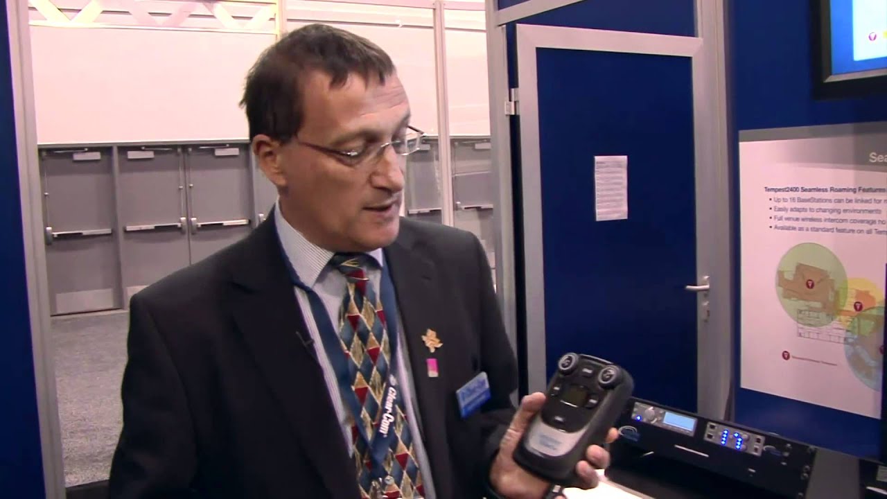 NAB 2012 - Clear-Com Tempest 2400 Seamless Roaming