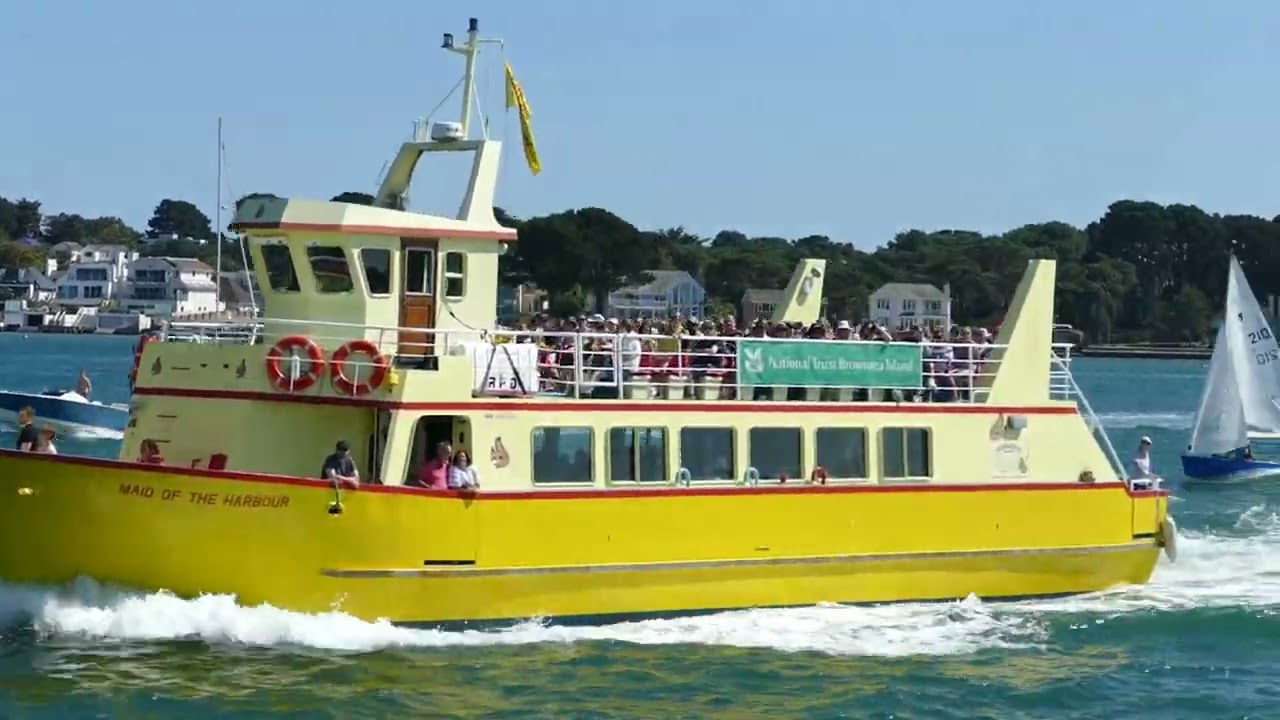 Jurassic Cruise (Poole Harbour to Swanage by boat), Dorset, Southern England - July 2022