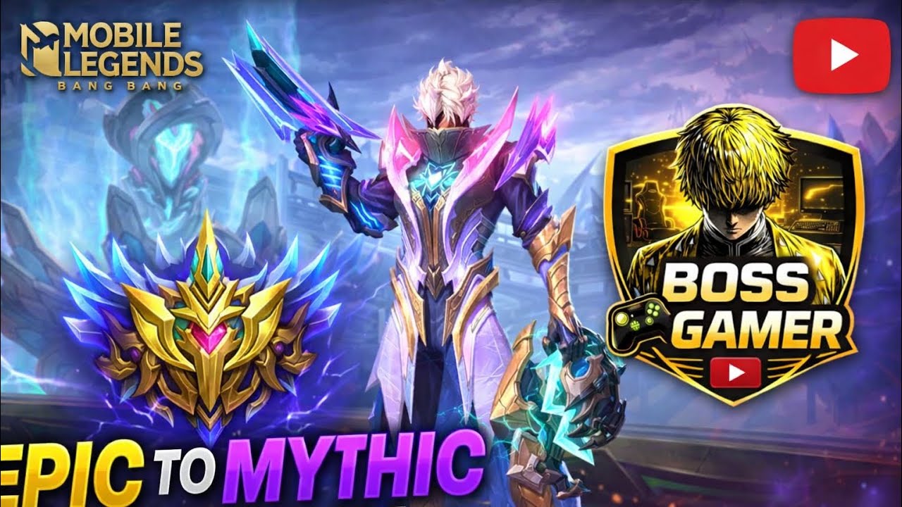MOBA LEGENDS 5V5  EPIC TO MYTHIC 🙂