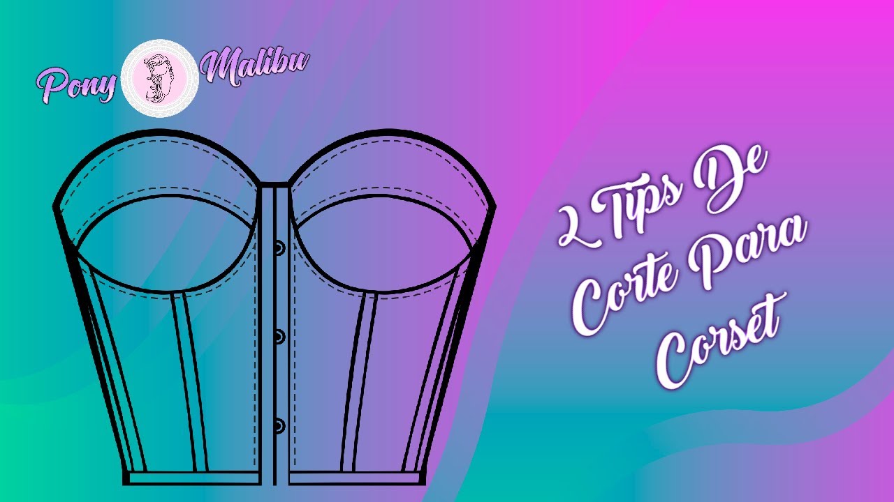 Tip de corset para cuando hay poca tela o es delicada y no queremos cortar tanto el bordado.
