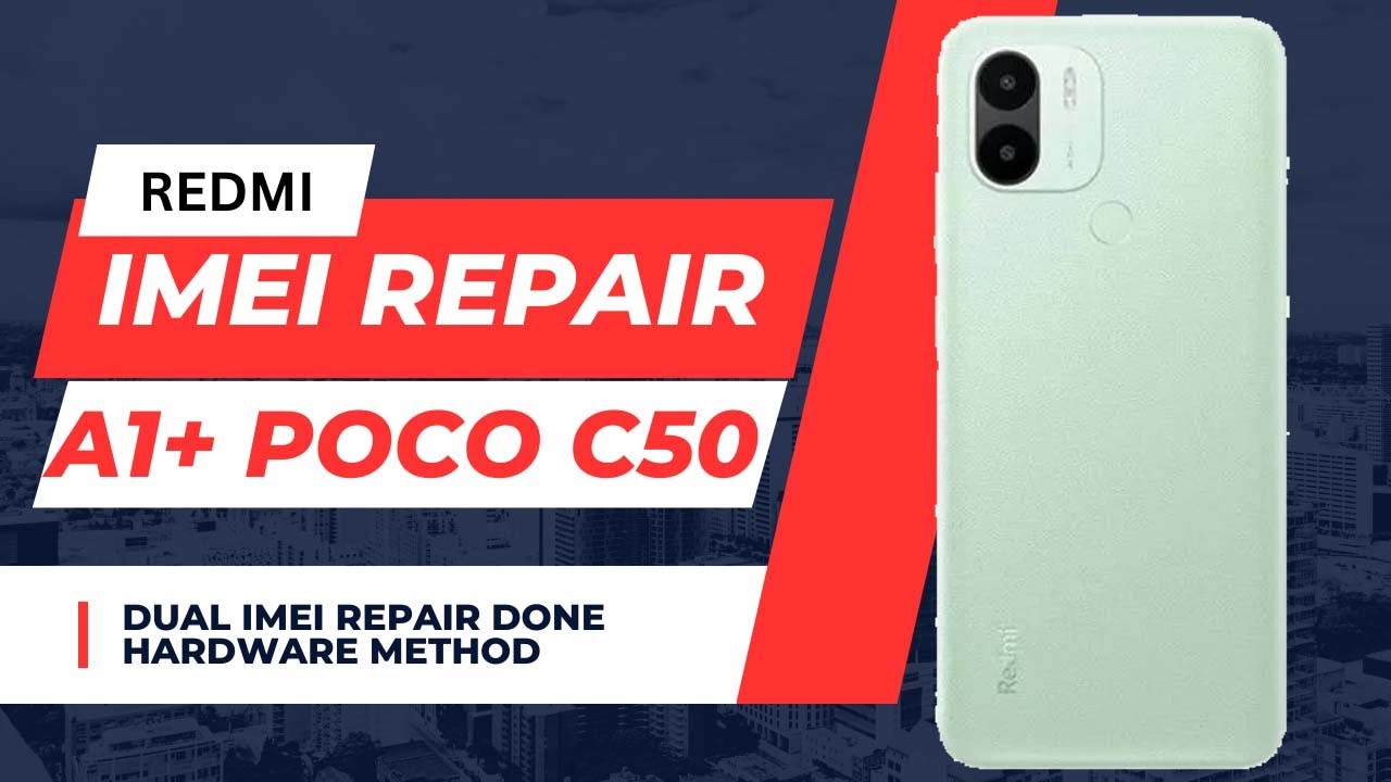 Redmi A1+ Poco C50 Dual IMEI Repair Done ✅ With MTK IMEI Tool ( Easy Method Setup by Setup Guide )