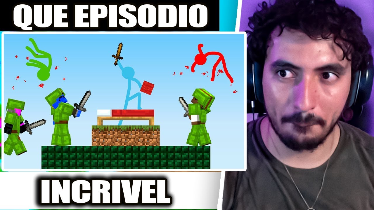 Bedwars - Animation vs. Minecraft Shorts Ep 36 | Leozin React