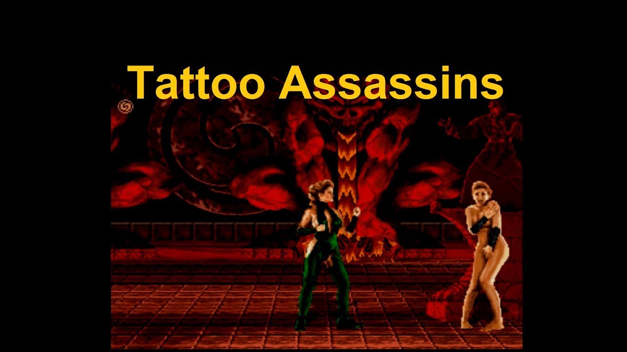 Tattoo Assassins (Arcade/MAME) Alguns Golpes e Fatalities da Hannah
