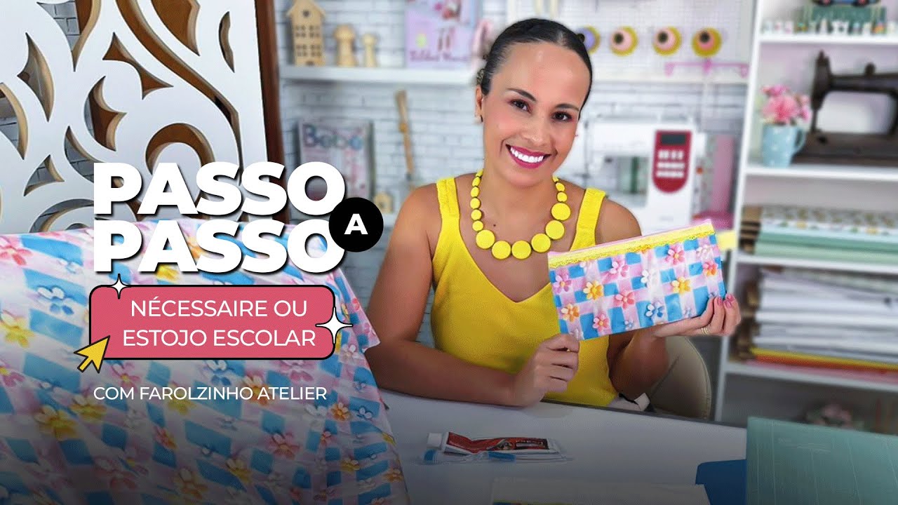 Dica do Viés 6 - Nécessaire ou Estojo Escolar para Volta às Aulas