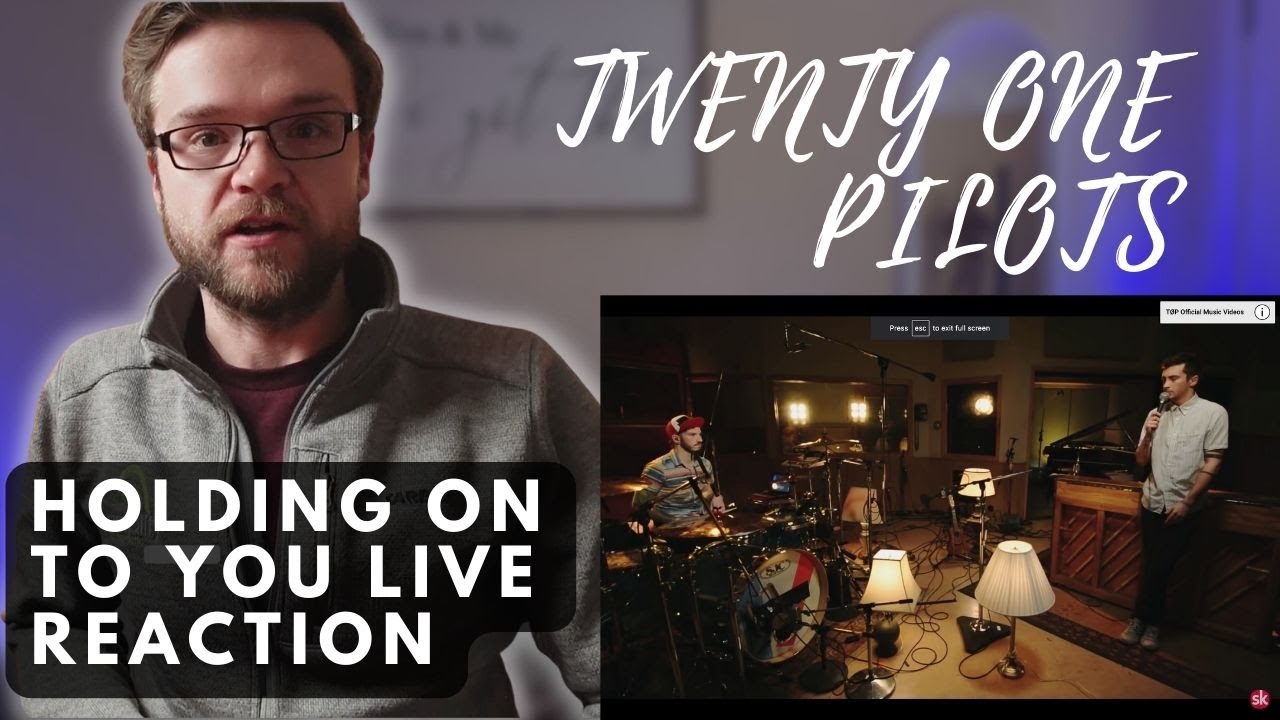 TWENTY ONE PILOTS - HOLDING ON TO YOU - IN THE LIVE ROOM | REACTION