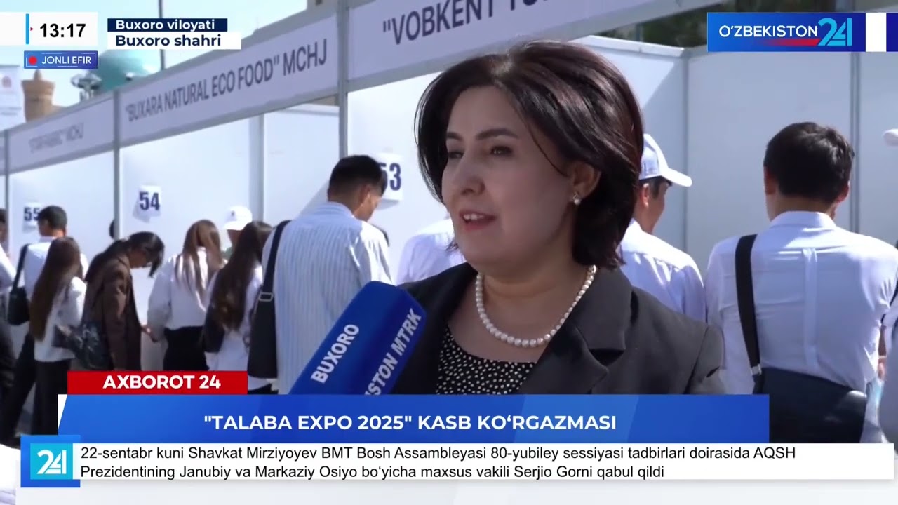 📺 TalabaExpo – 2025 Buxoro