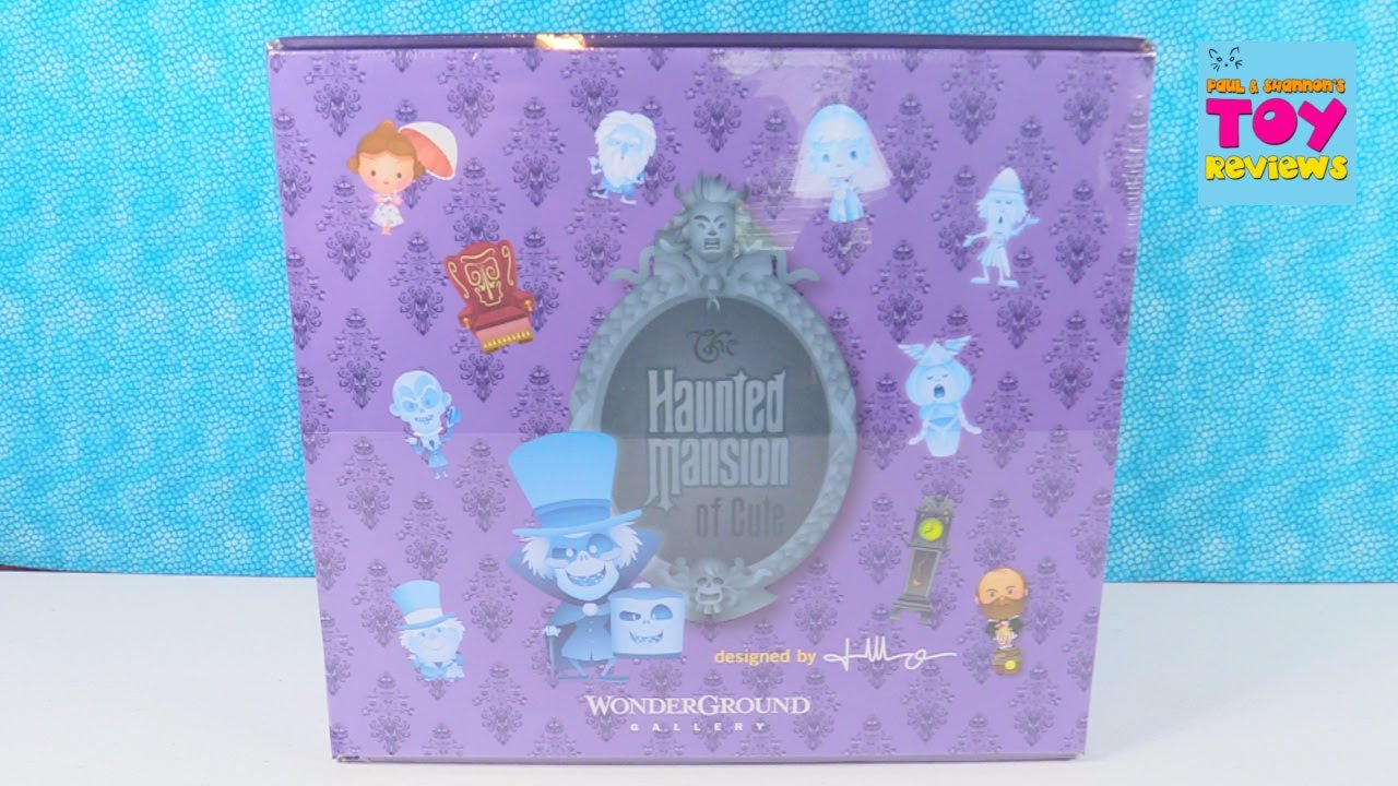 Распаковка милых фигурок из галереи Disney WonderGround «Особняк с привидениями» | PSToyReviews