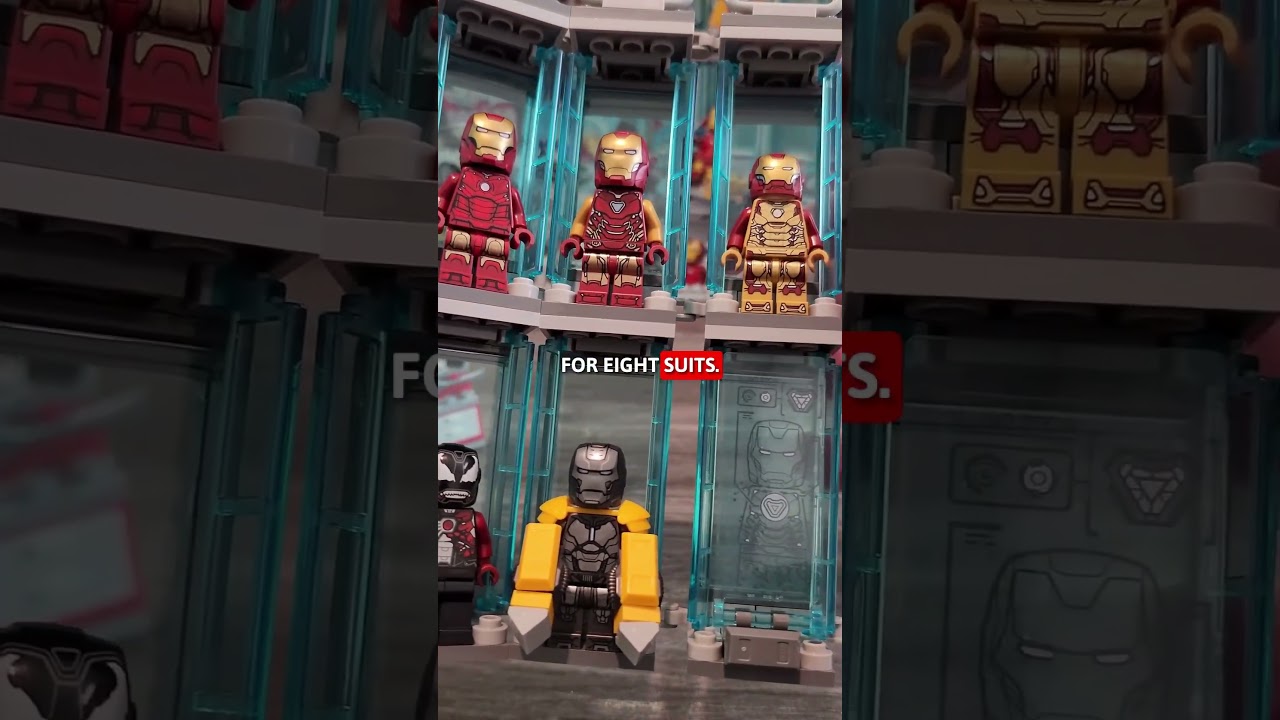 hall of armor comes with lots of good minifigs #lego #legomarvel