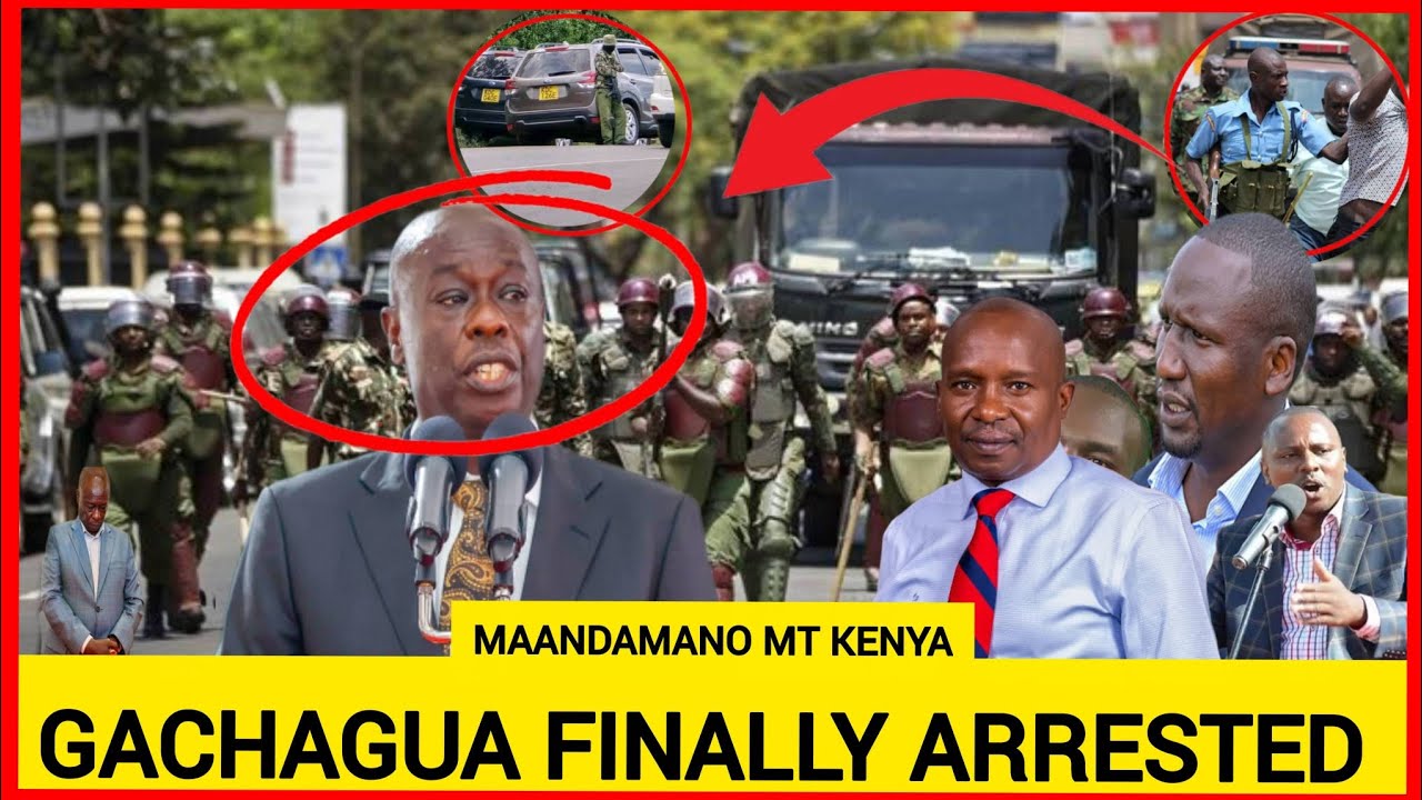 Breaking News! Roads blocked in nyeri today as church leaders delivers shocking news~Gachagua arrest