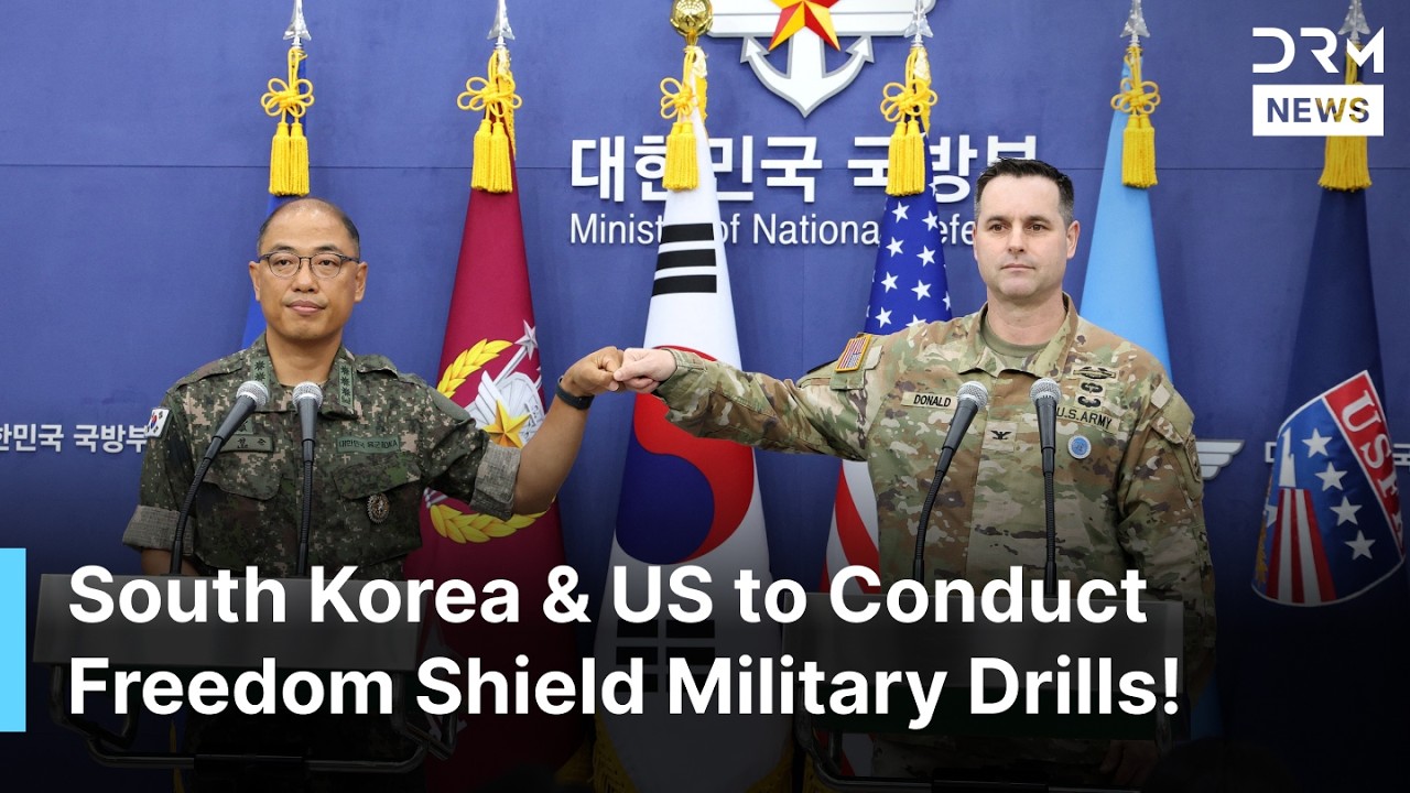 BREAKING: South Korea & US Announce Freedom Shield 2026 Joint Military Exercises | DRM News | AC1Z