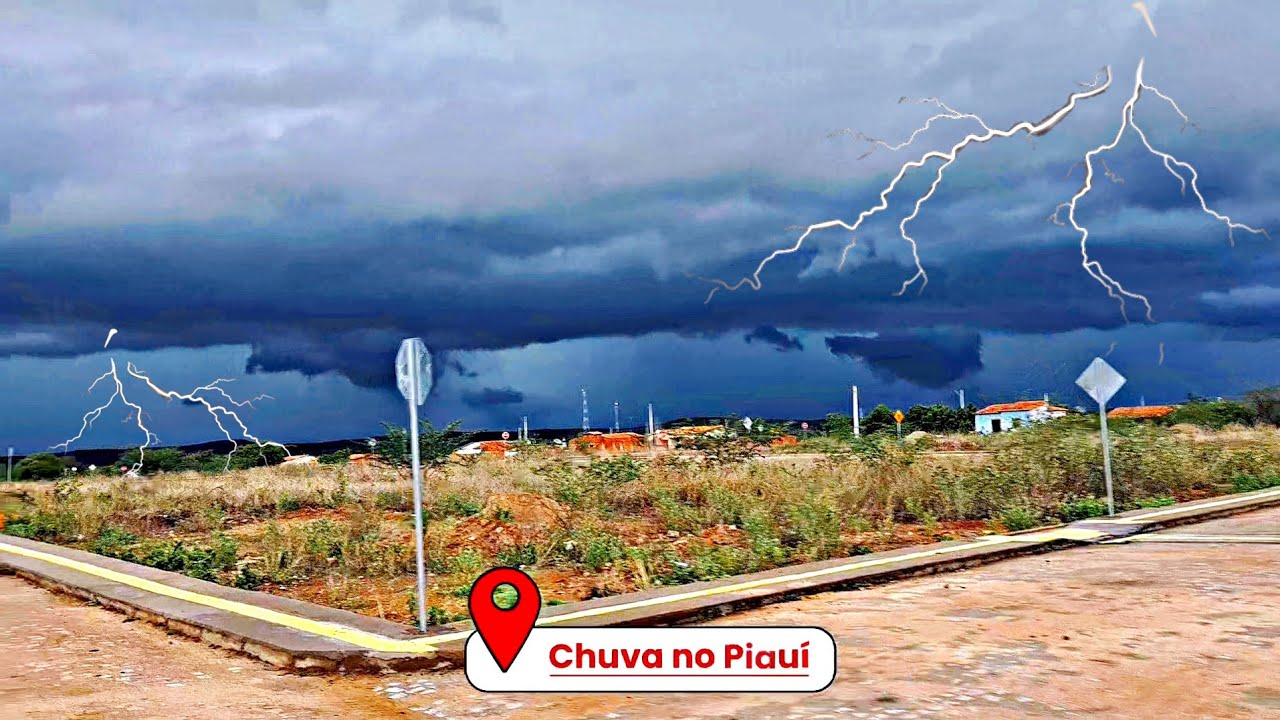 CHUVAS INTENSAS NO SERTÃO DO PIAUÍ