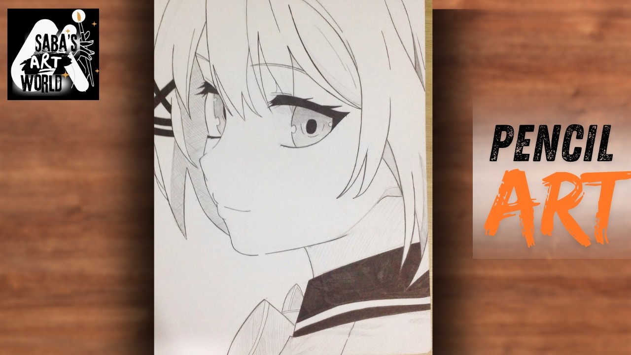 Satisfying Anime Pencil Art Drawing | Amazing Pencil Shading Technique for Anime Eyes