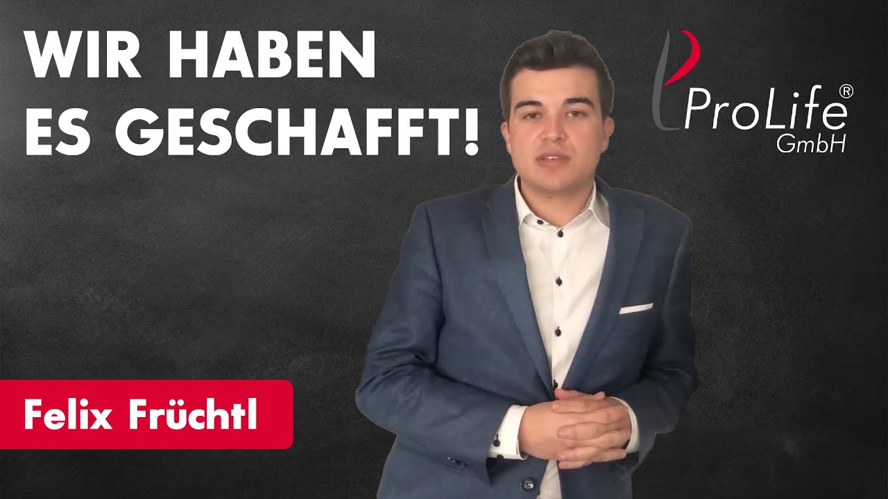Wir haben es geschafft!