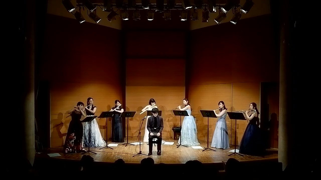 三浦真理：想い出は銀の笛（フルート七重奏版初演）／七吹人